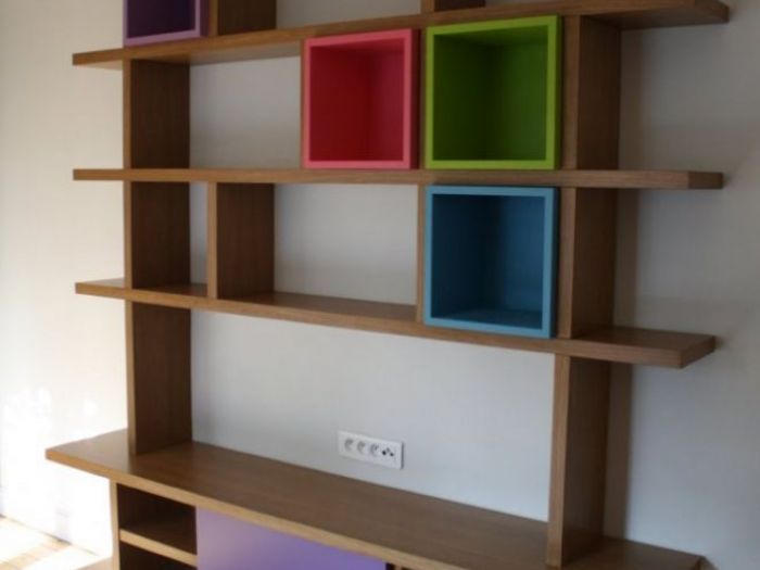 Archisio - Falegnameria Odino Egidio - Progetto Armadi librerie porte e scale