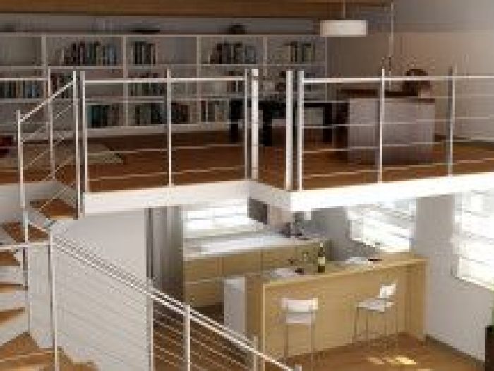 Archisio - Mageris srl - Progetto Apa camera soppalcata