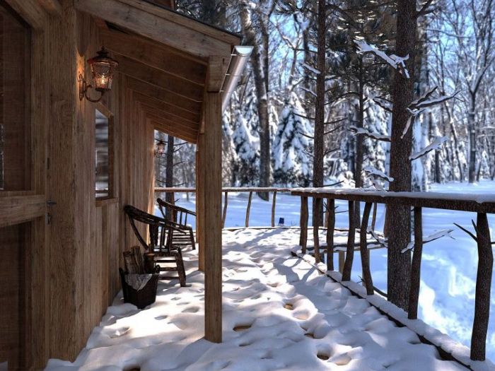 Archisio - Renderista 3d Visualizer - Progetto Casa su palofitte