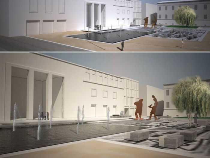 Archisio - B P Architetti - Progetto Piazza kennedy