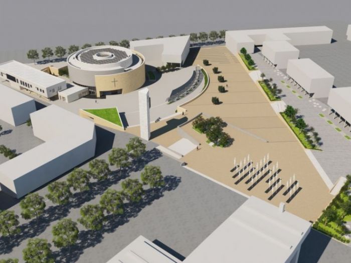 Archisio - Studio Gianluca Centurani - Progetto Complesso interparrocchiale san benedetto