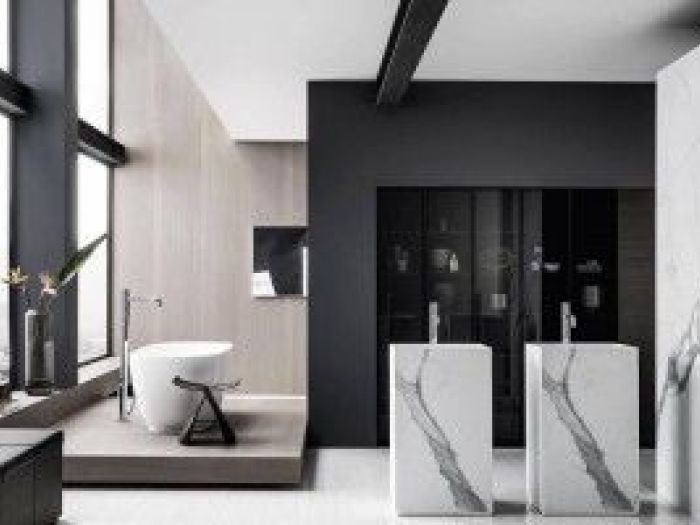 Archisio - Due Palme Project - Progetto Design arredo bagno