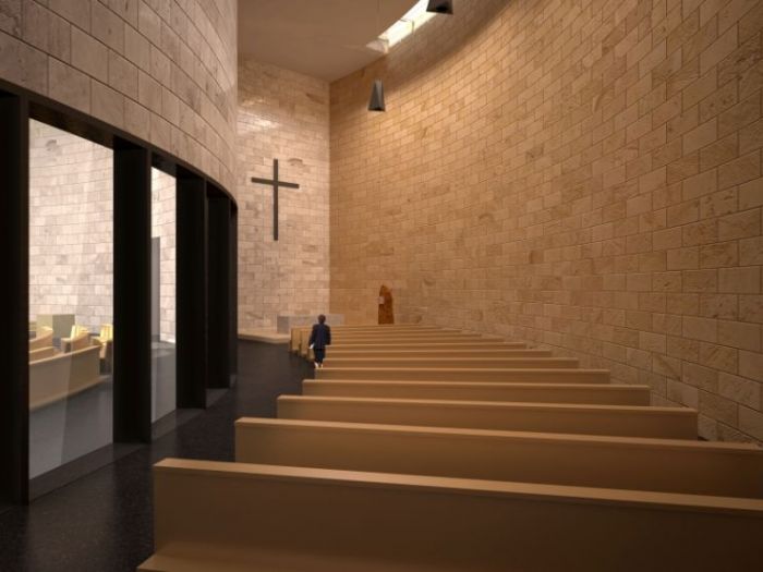 Archisio - Studio Gianluca Centurani - Progetto Complesso interparrocchiale san benedetto