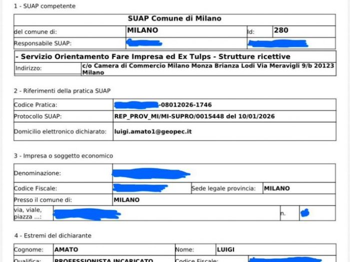 Archisio - Geometra Luigi Amato - Progetto Scia affitti brevi - immobili milano mi