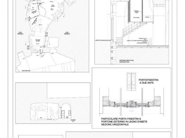 Archisio - Marco Pagano - Progetto Planimetria 2002