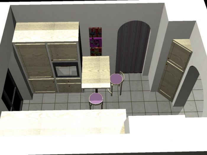 Archisio - Emanuela Rombi - Progetto Cucina in muratura