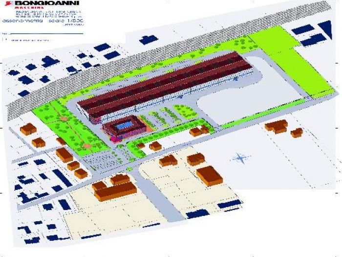 Archisio - Studio Architettura Golinelli - Progetto Stabilimento industriale 1