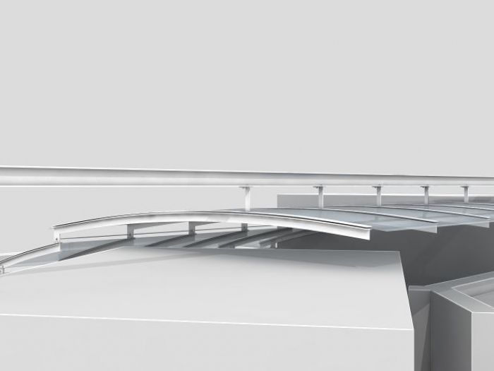 Archisio - Delisabatini Architetti fdeli E Fsabatini Arch Ass - Progetto Pensilina in ferro e vetro