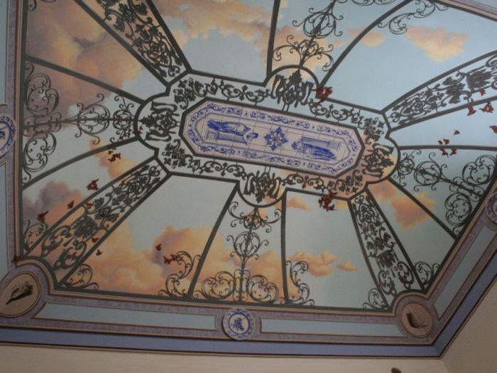 Archisio - Artmande Dimarco Napoletano - Progetto Soffitto gazebo