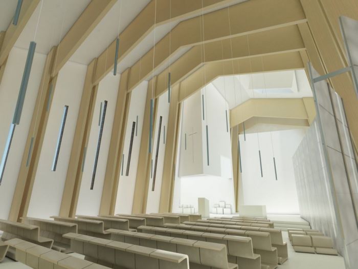 Archisio - Soa Spazio Oltre Larchitettura - Progetto Chiesa santa maria del carmine