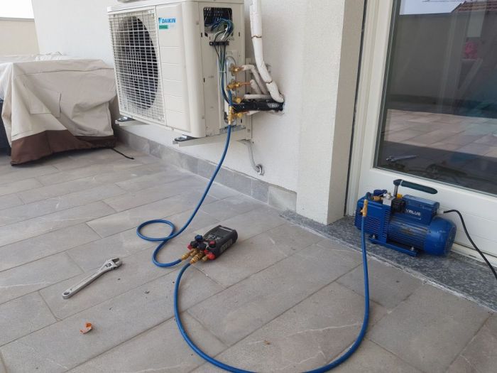 Archisio - Serravalle Impianti - Progetto Climatizzatori