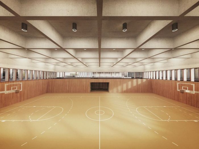 Archisio - Didon Comacchio Architects - Progetto Polo scolastico di mel bl