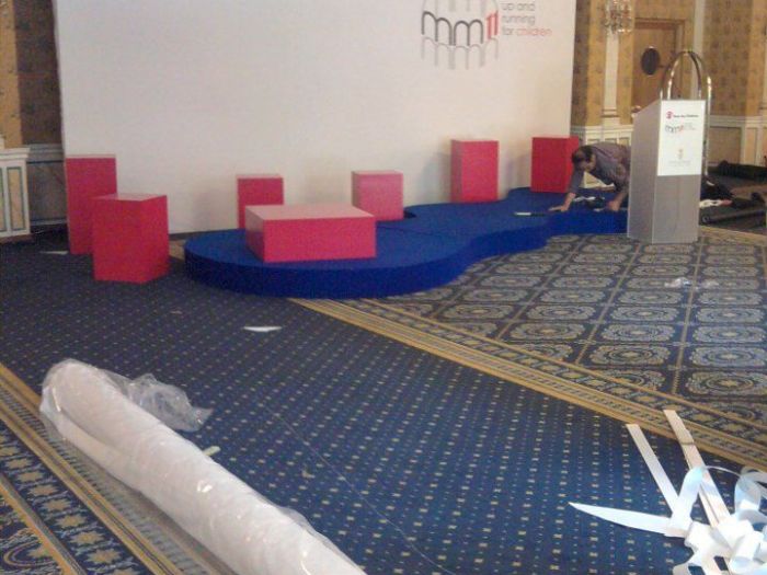 Archisio - Linea Contemporanea Home - Progetto Allestimento evento save the children