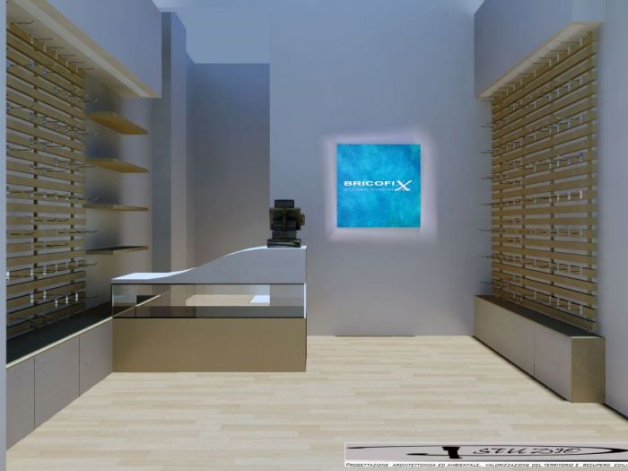 Archisio - Pstudio - Progetto Negozio telefonia bricofix