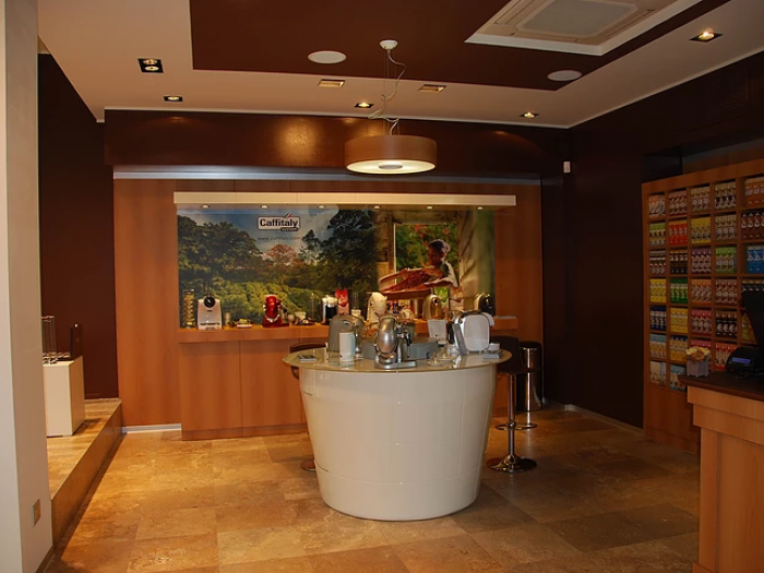 Archisio - Studio Patetta - Progetto Negozio caffitaly