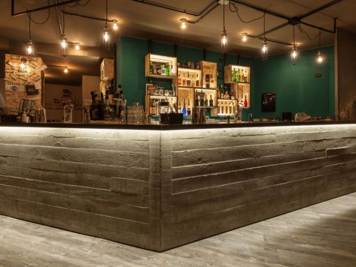 Archisio - Coeso Architettura E Interni - Progetto Cocktail bar bourbon