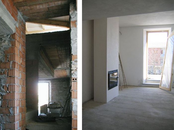 Archisio - Alessandro Eletto - Progetto Baa appartamento con attico