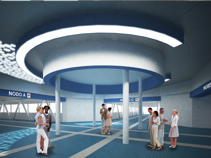 Archisio - Studio Amaart - Progetto Fiumicino aereoporto nodi di scambio