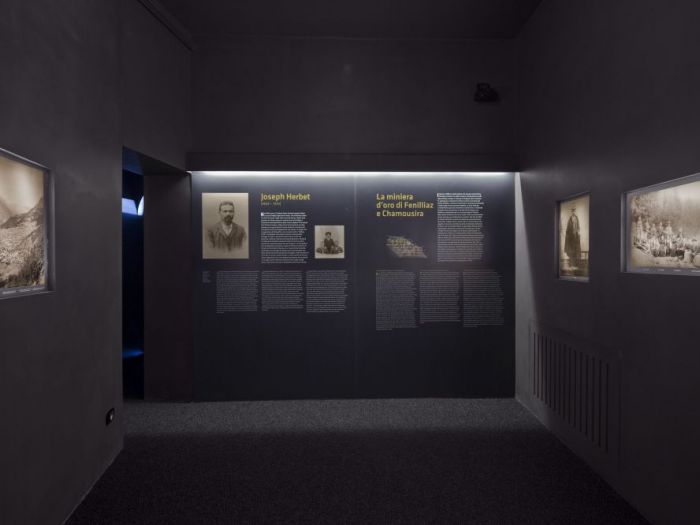 Archisio - Enrica Quattrocchio - Progetto Espace herbetil centro di documentazione sulle miniere doro di brusson