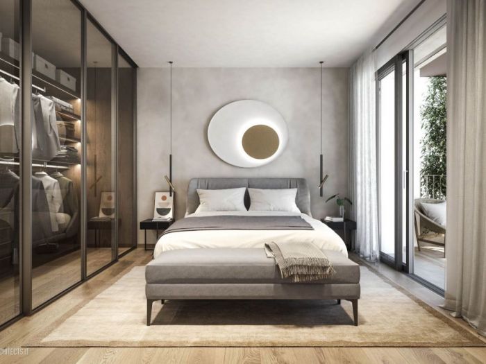 Archisio - Sf Architects - Progetto Master bedroom giannone 2 milan