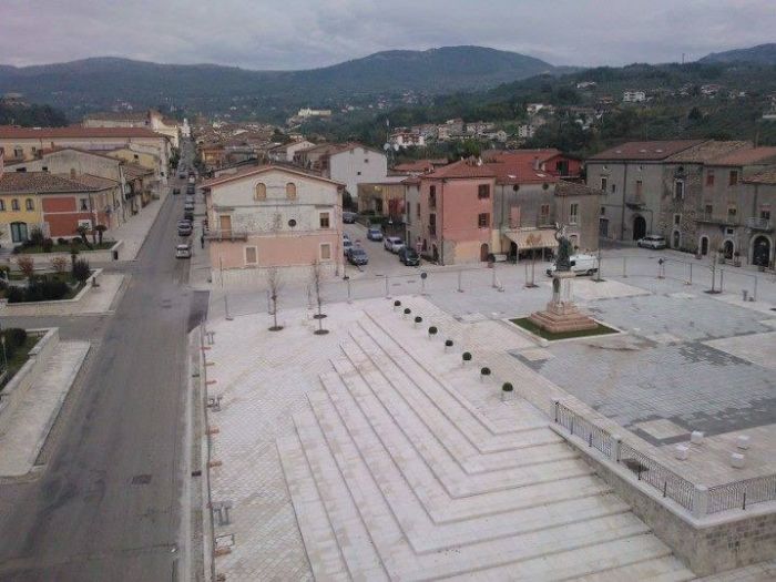 Archisio - Marmi Bizzarro - Progetto Piazza luigi sodo cerreto sannita