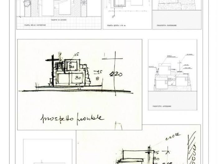 Archisio - Marco Pagano - Progetto Planimetria 2001