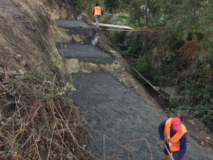 Archisio - Nimar Costruzioni - Progetto Strutture cementizie a sostegno di strade con pericolo di frane
