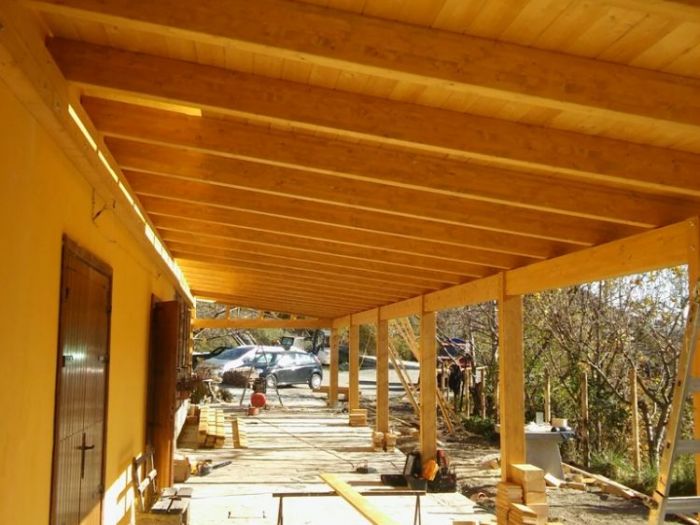 Archisio - Falegnameria Artigianale Riccardi Stefano - Progetto Tettoie