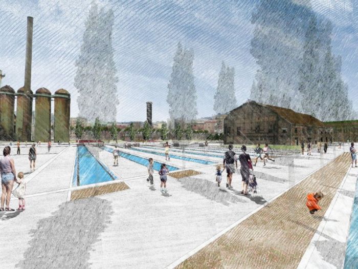 Archisio - Marco Mazzella - Progetto Concorso parco urbano