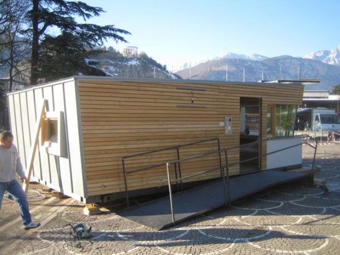 Archisio - Mauro Rossaro - Progetto Cellula abitativa mobile