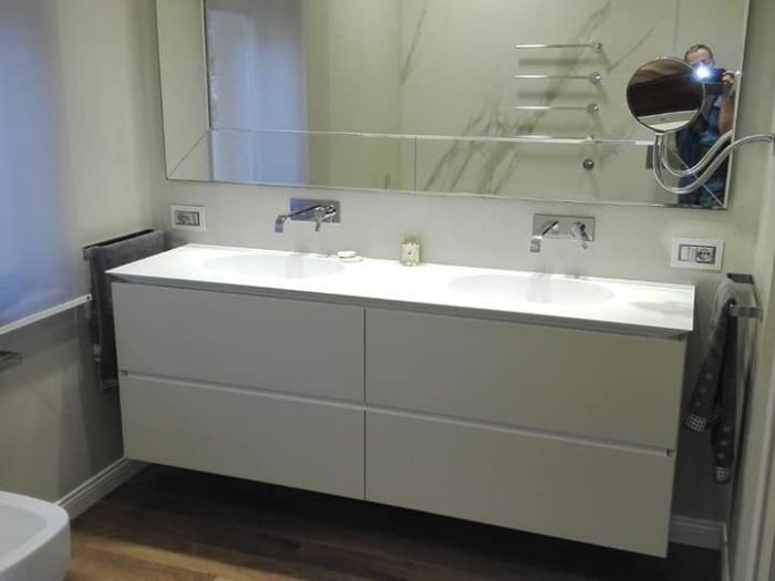 Archisio - Idro Service - Progetto Arredamento bagno