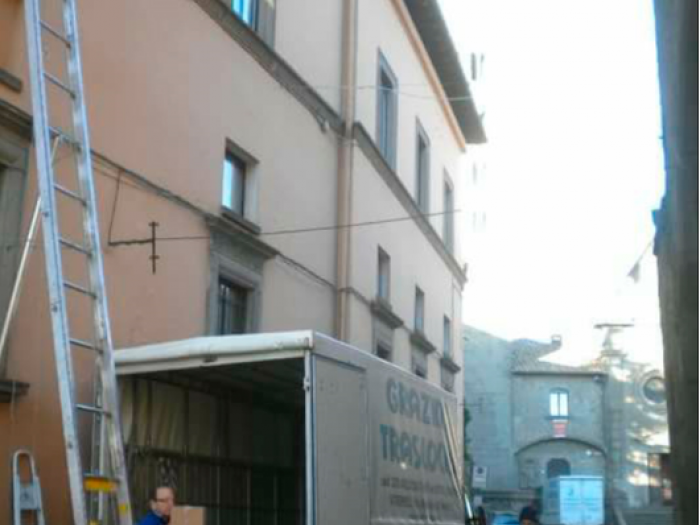 Archisio - Grazini Traslochi - Progetto Trasloco mons Lorenzo chiarinelli vescovo di viterbo