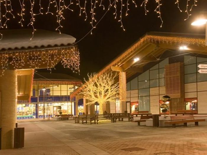 Archisio - Studio Architettura Golinelli - Progetto Parco commerciale e del tempo libero mondovicino - factory outlet- arch M Golinelli factory outlet medie superfici cascina viotto