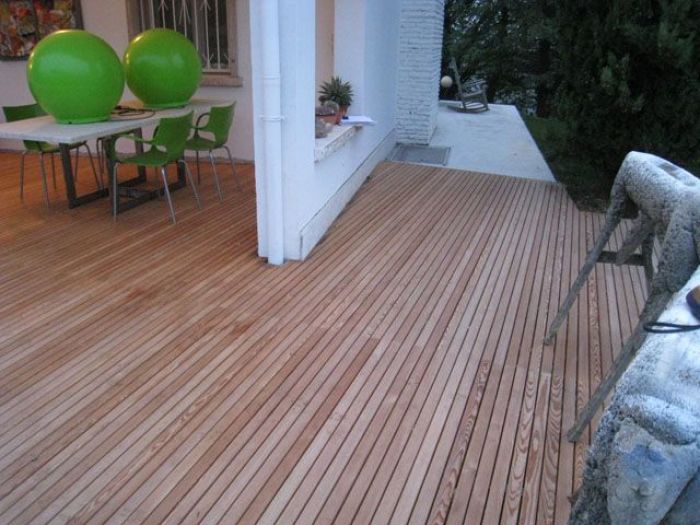 Archisio - Mauro Rossaro - Progetto Pedana in larice