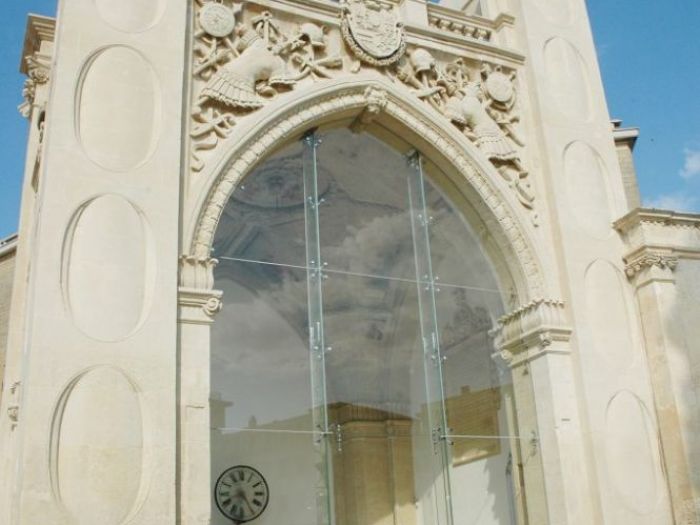 Archisio - Vetreria Calasso - Progetto Lavorazione al sedile di lecce