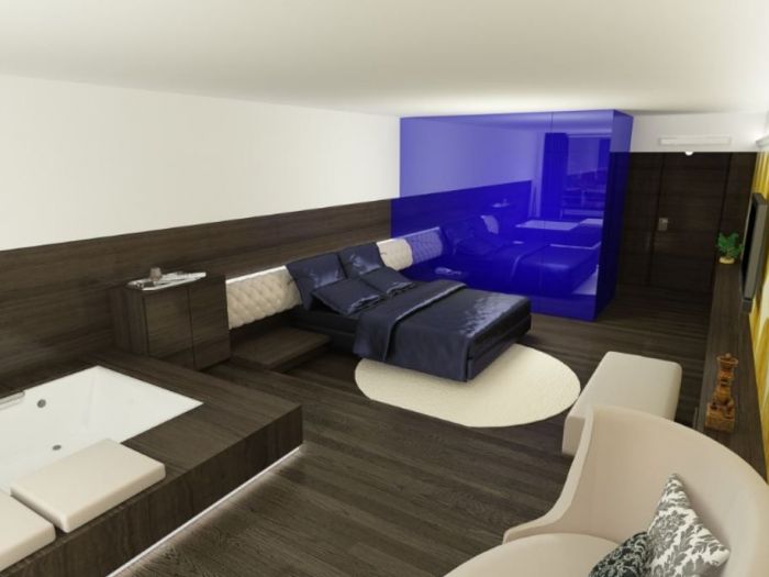 Archisio - Francesco Ruffini - Progetto Camere hotel categoria luxury