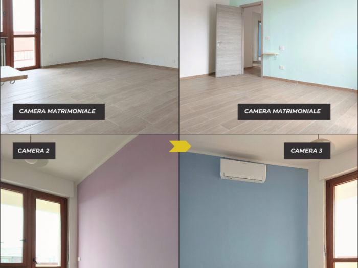 Archisio - Studio Tecnico Associato Ivaldi Carrer - Progetto Ristrutturazione appartamento ultimo piano sito in alessandria al