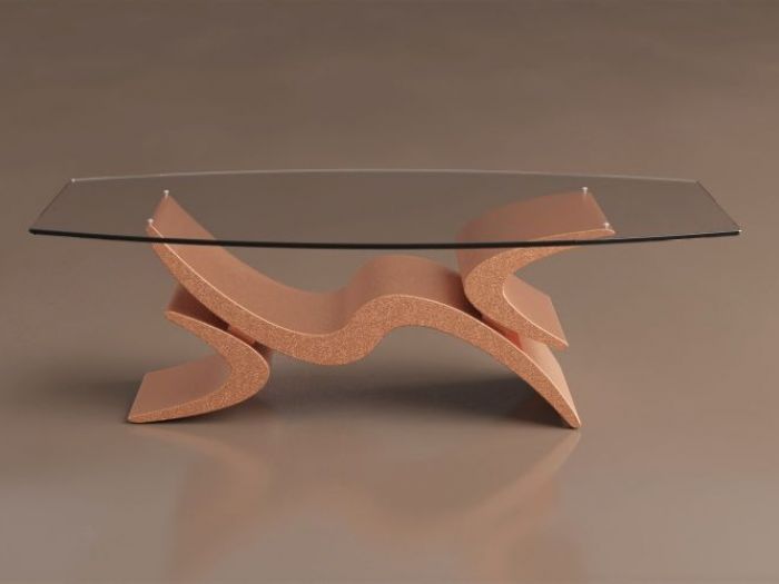 Archisio - Dablec Di Tiziano Moletta - Progetto Tavolino da salotto moderno pegaso