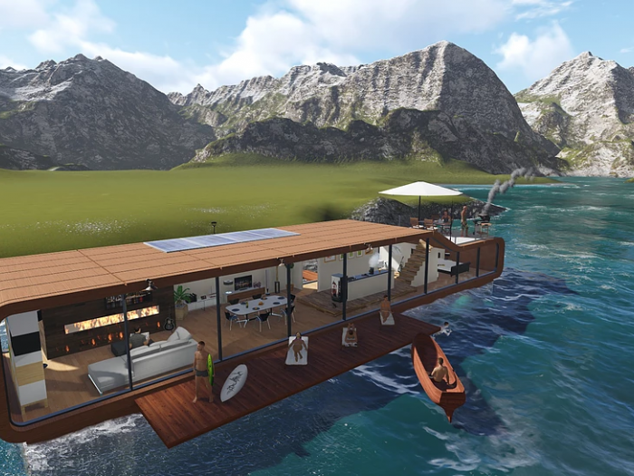 Archisio - Salvatore Macr - 3d Architecture Specialist - Progetto Water house