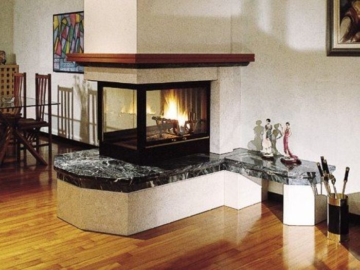 Archisio - Carpenteria Fabbro Alma - Progetto Marmo per camini