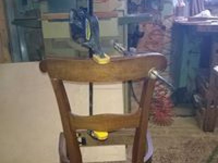 Archisio - Falegameria Scala - Progetto Restauro com sedie e tavolo