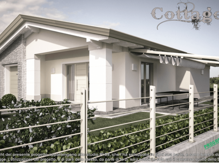 Archisio - Studiop09 - Progetto Villa cottage