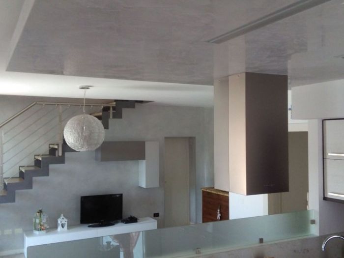 Archisio - Dipinture Flli Pepe - Progetto Cucina ribasso in cartongesso