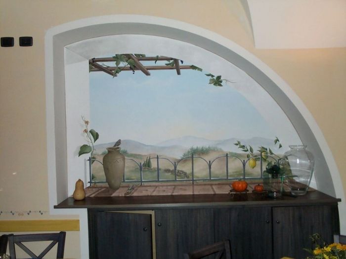 Archisio - Trompe Loeil Di Alessia Coco - Progetto Decorazione in trompe loeil