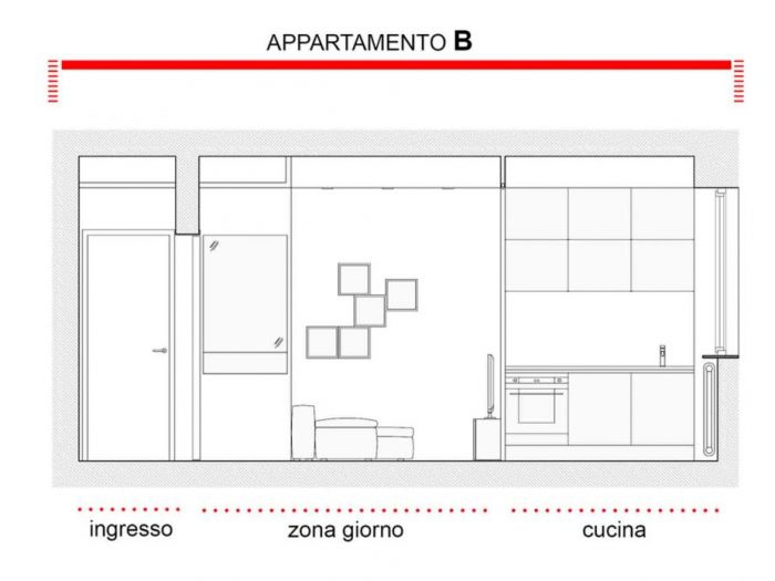 Archisio - Marcello Pagani - Progetto Frazionamento appartamento vr9