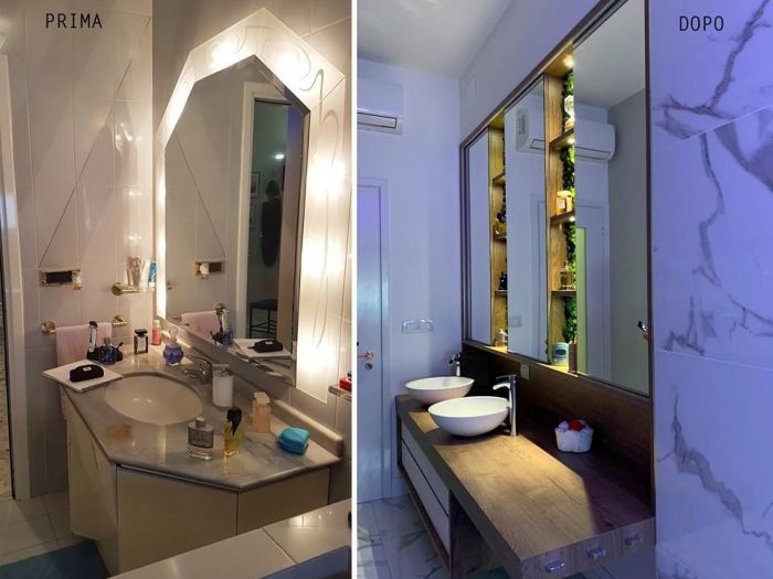 Archisio - Margherita Papagni - Progetto Stanza da bagno tra funzionalit ed eleganza