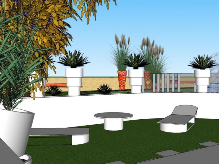 Archisio - Luca Righetto - Progetto Progettazione giardini Uno sguardo dal monte