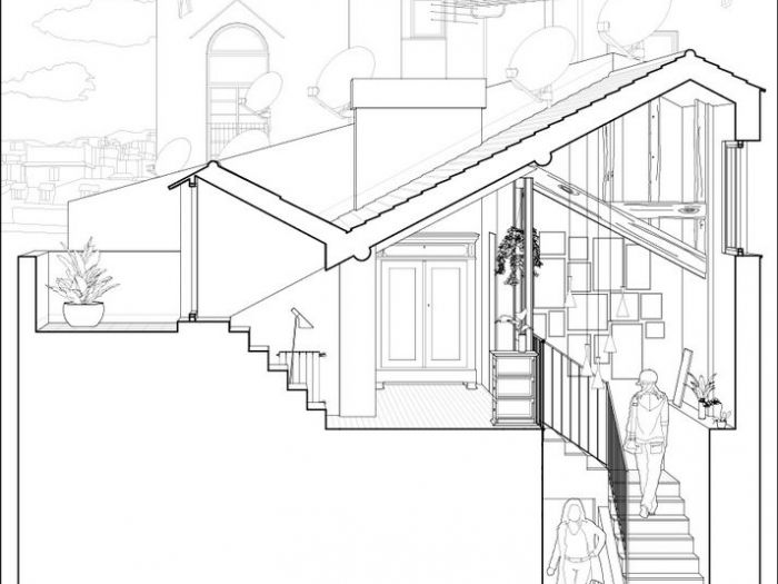 Archisio - Alessandro Eletto - Progetto Vrg attico in centro storico
