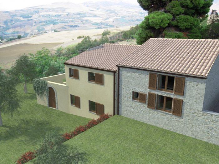 Archisio - Fazioli Architetti Associati - Progetto Rendering per relazione paesaggistica