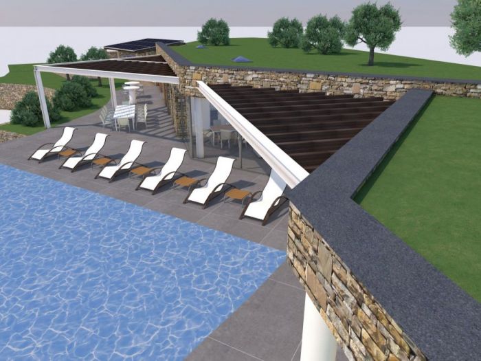 Archisio - Architetto Roberto Ferraro - Progetto Pool house